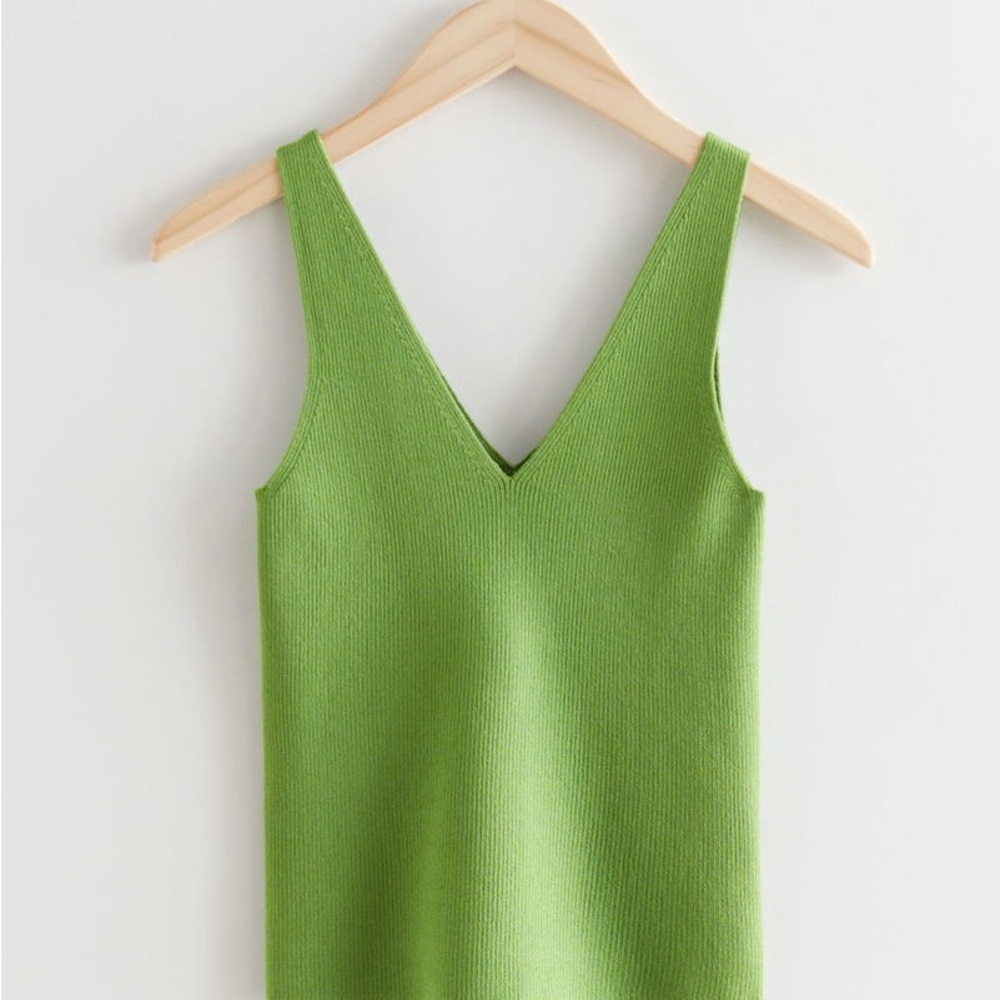 & OTHER STORIES Rib Knit Tank Top